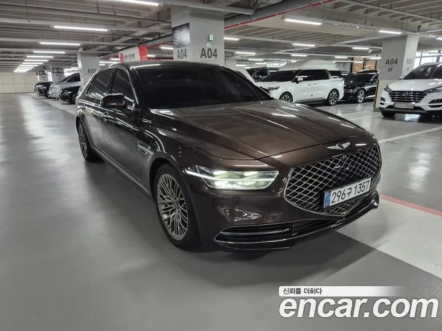 Genesis G90 2021 Коричневый из Кореи