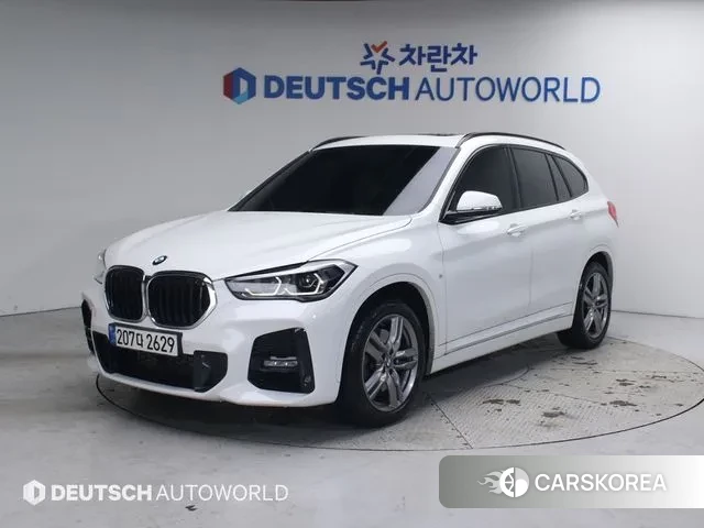 BMW X1 (F48) 2022 Белый из Кореи