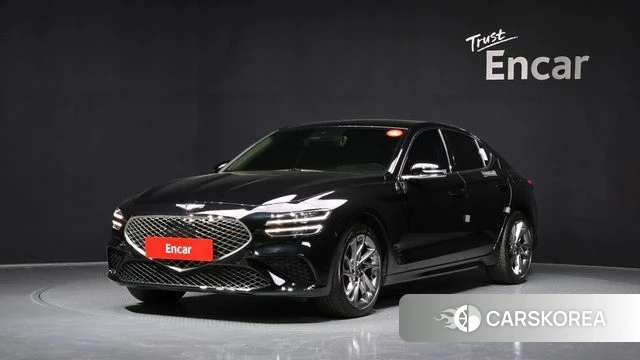 Genesis The New G70 2022 Черный из Кореи