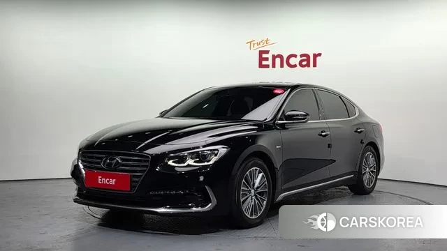Hyundai Grandeur IG Hybrid 2018 Черный из Кореи