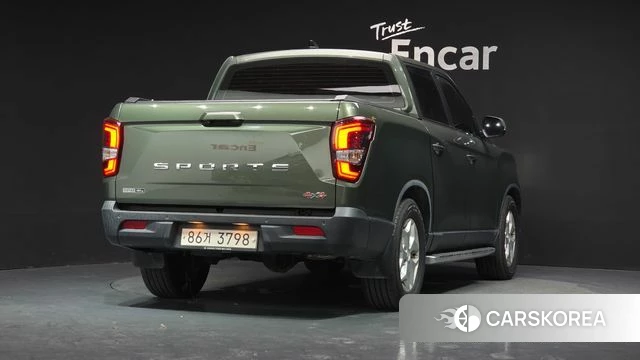 Ssangyong The New Rexton Sport 2021 Темно-зеленый из Кореи