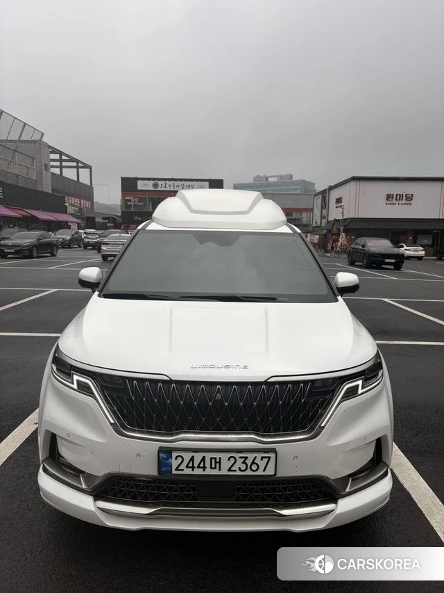 Kia The New Carnival 4th Generation 2023 Белый из Кореи