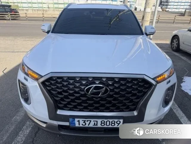 Hyundai Palisade 2021 Белый из Кореи