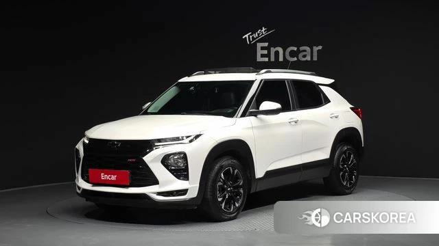 Chevrolet (GM Daewoo) Trailblazer 2021 Белый из Кореи