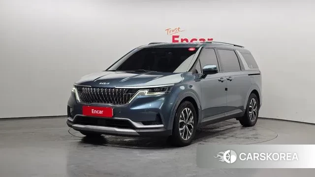 Kia Carnival 4th generation 2022 Небесно-голубой из Кореи