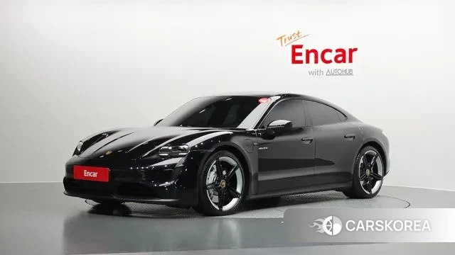 Porsche Taycan 2021 Черный из Кореи