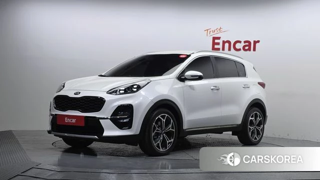 Kia Sportage The Bold 2019 Белый из Кореи