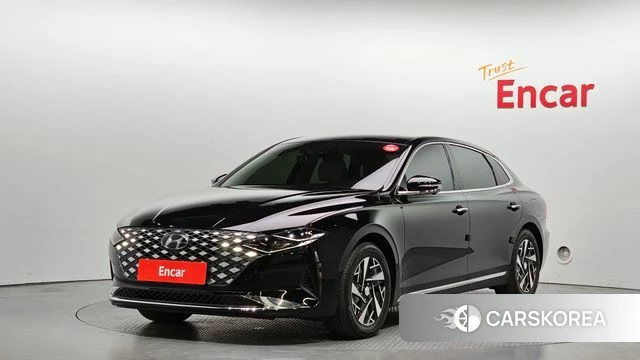 Hyundai The New Grandeur IG Hybrid 2022 Черный из Кореи