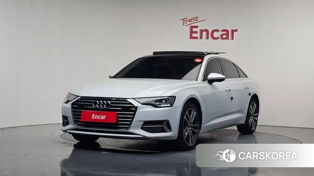 Audi A6 (C8) 2022 Белый из Кореи