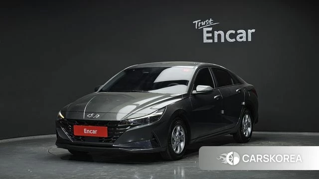 Hyundai Avante (CN7) 2022 Серый из Кореи