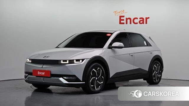 Hyundai Ionic 5 2022 Серебристо-серый из Кореи