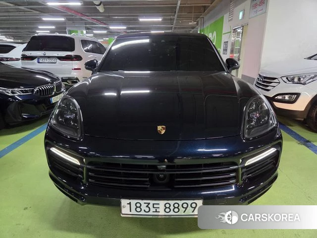Porsche Cayenne (PO536) 2020 Синий из Кореи