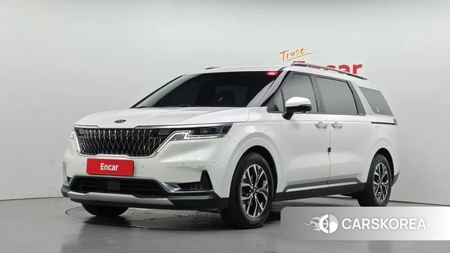 Kia Carnival 4th generation 2021 Белый из Кореи