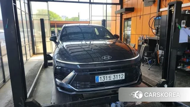 Hyundai Sonata D Edge Hybrid (DN8) 2023 Серый из Кореи