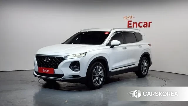 Hyundai Santa Fe TM 2020 Белый из Кореи