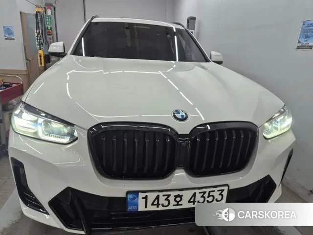 BMW X3 (G01) 2022 Белый из Кореи