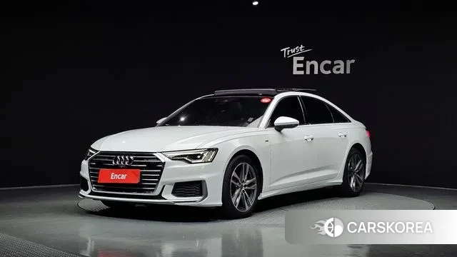 Audi A6 (C8) 2021 Белый из Кореи