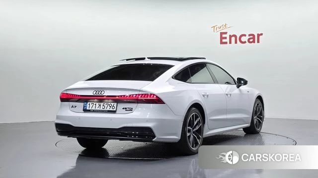 Audi A7 (4K) 2020 Белый из Кореи