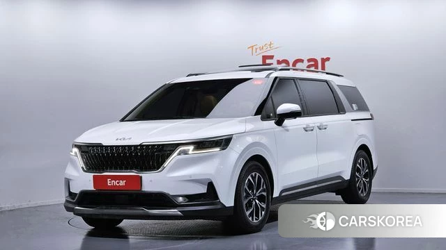 Kia Carnival 4th generation 2022 Белый из Кореи