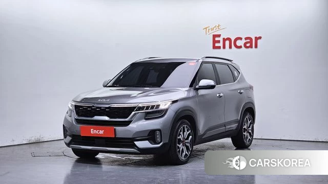 Kia Seltos 2022 Серый из Кореи