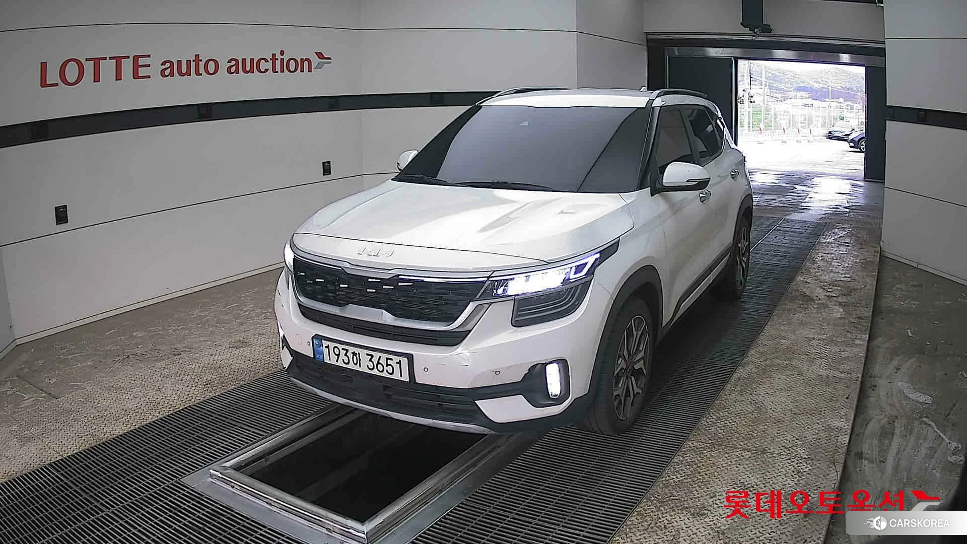 Kia Seltos 2023 Snow White Pearl из Кореи