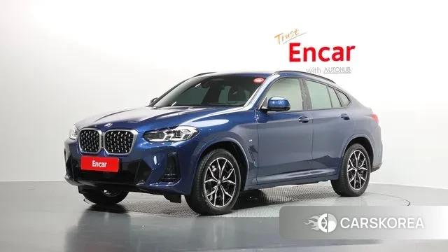 BMW X4 (G02) 2023 Синий из Кореи