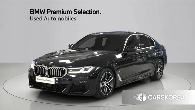 BMW 5 Series (G30) 2023 Черный из Кореи