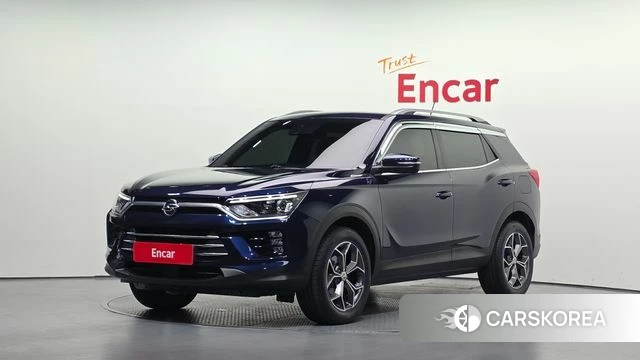 Ssangyong Beautiful Korando 2020 Синий из Кореи