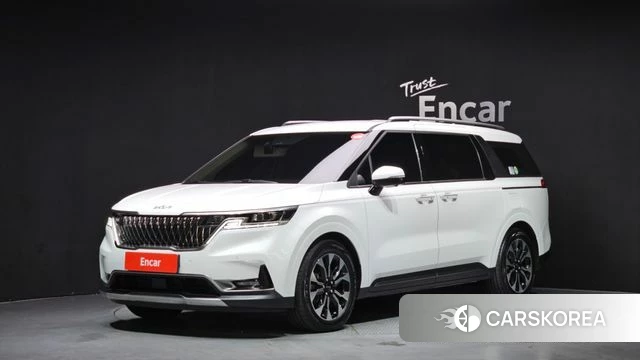Kia Carnival 4th generation 2021 Белый из Кореи