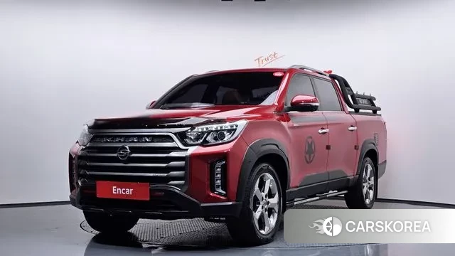 Ssangyong The New Rexton Sports Cannes 2021 Красный из Кореи