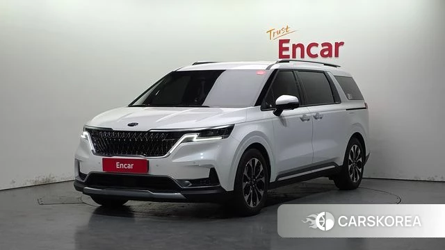 Kia Carnival 4th generation 2021 Белый из Кореи