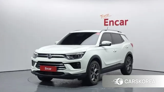 Ssangyong Beautiful Korando 2021 Белый из Кореи