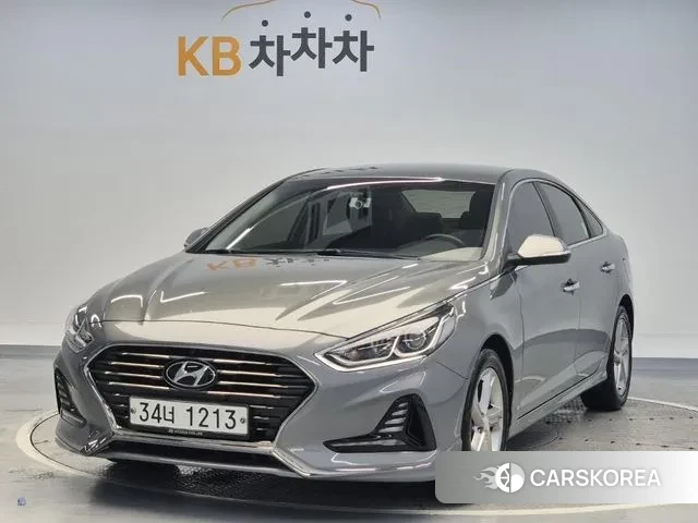 Hyundai Sonata New Rise 2018 Серебристо-серый из Кореи