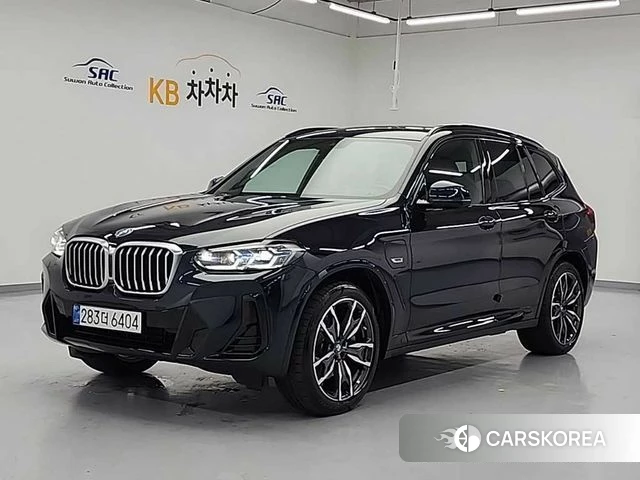 BMW X3 (G01) 2021 Черный из Кореи