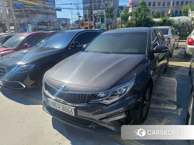 Kia The New K5 2nd generation 2018 Серый из Кореи