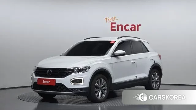 Volkswagen T-Roc 2021 Белый из Кореи