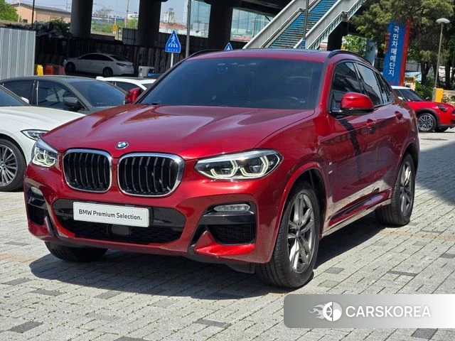 BMW X4 (G02) 2019 Красный из Кореи