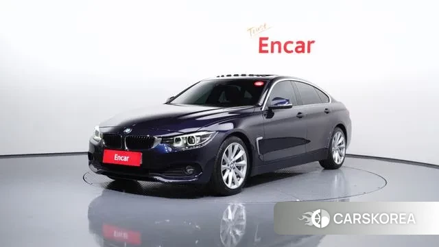 BMW 4 Series (F32) 2019 Синий из Кореи