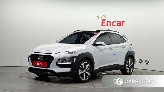 Hyundai Kona 2018 Белый из Кореи