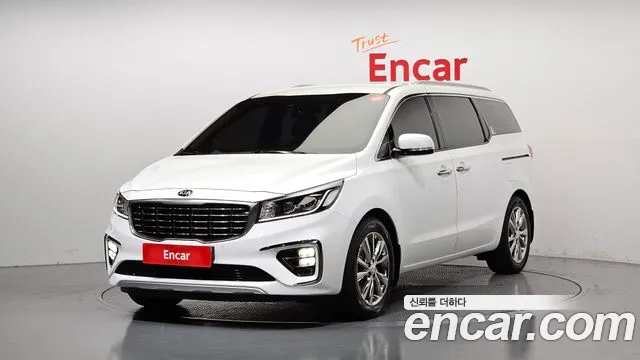 Kia The New Carnival 2019 Белый из Кореи