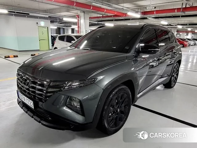 Hyundai Tucson Hybrid (NX4) 2023 Серый из Кореи