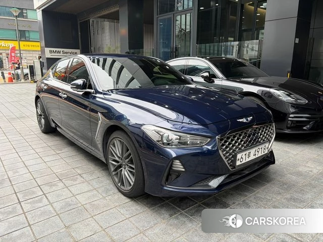 Genesis G70 2018 Синий из Кореи