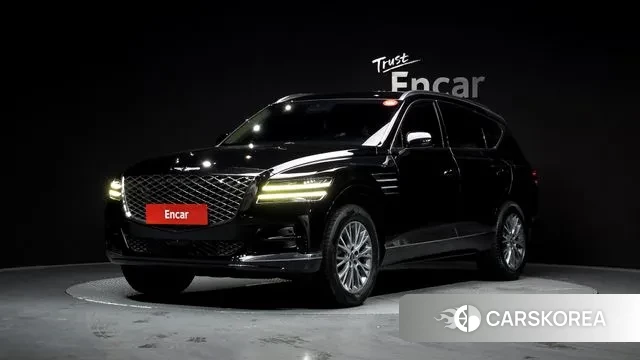 Genesis GV80 2021 Черный из Кореи