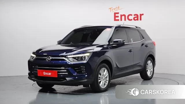 Ssangyong Beautiful Korando 2019 Синий из Кореи
