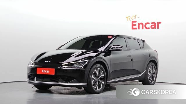 Kia EV6 2023 Черный из Кореи