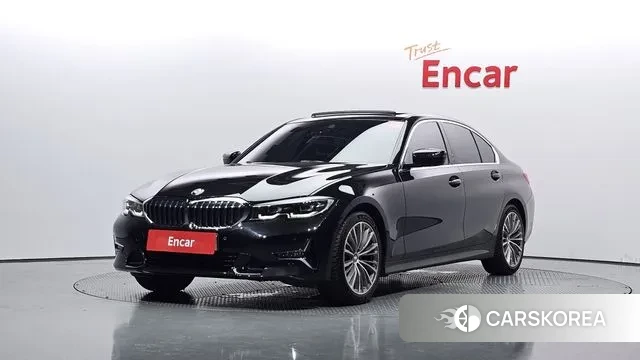 BMW 3 Series (G20) 2022 Черный из Кореи
