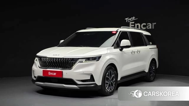 Kia Carnival 4th generation 2023 Белый из Кореи