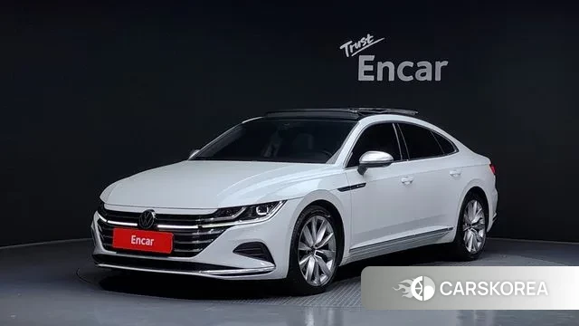 Volkswagen Arteon 2022 Белый из Кореи