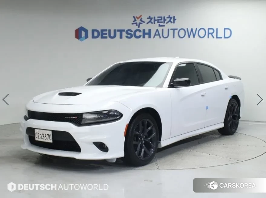Dodge Charger 2019 Белый из Кореи