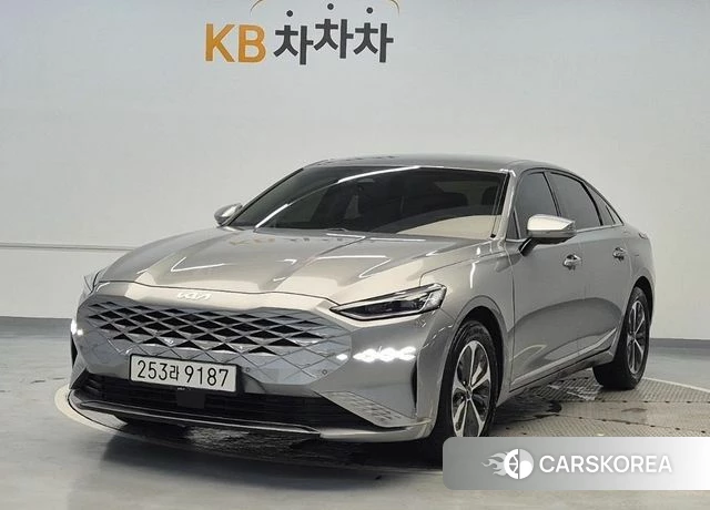 Kia K8 2021 Серый из Кореи